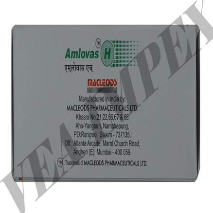 Amlovas H(amlodipine And Hydrochlorothiazide Tablets) General Medicines