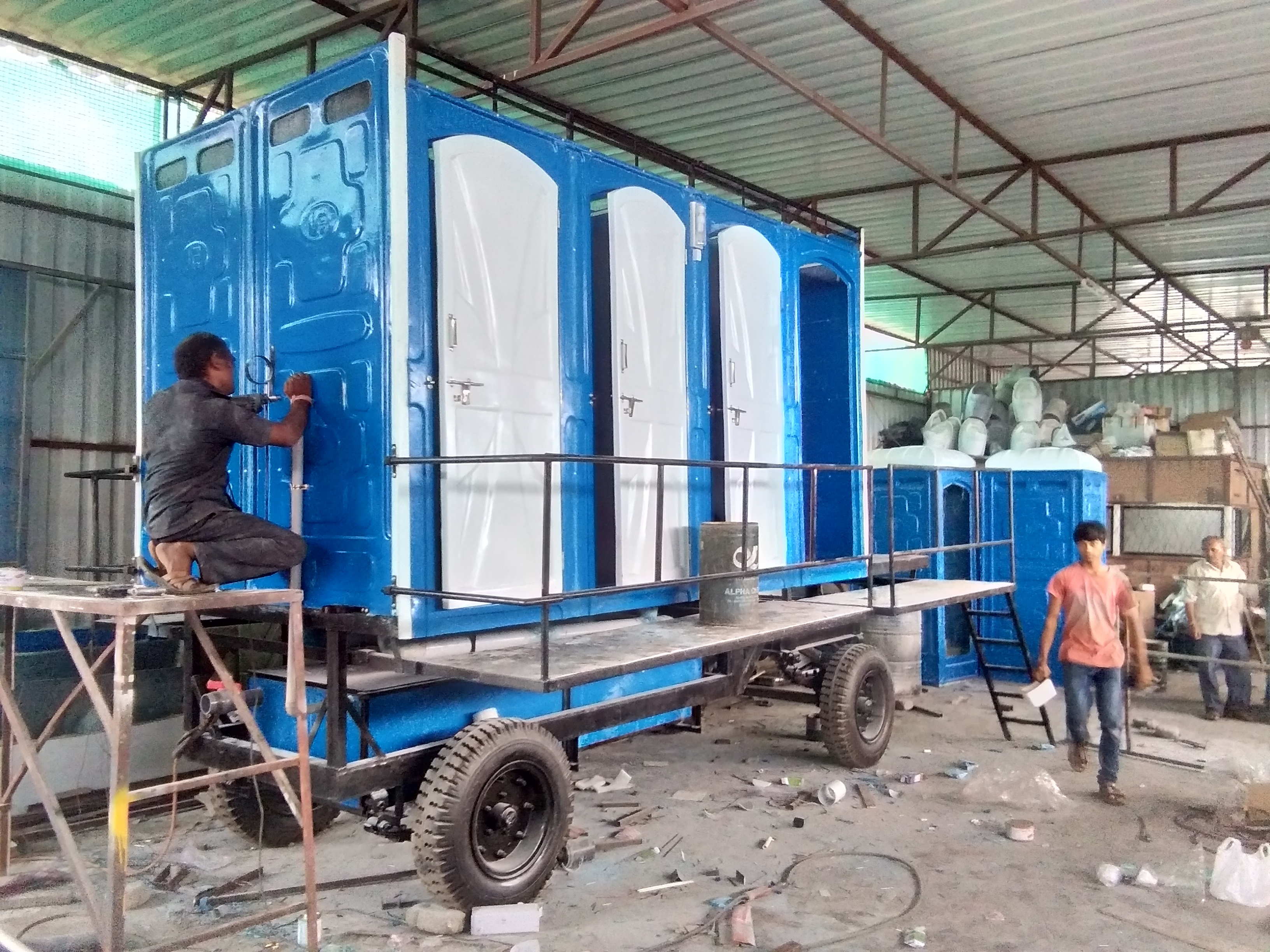Mobile Bio Toilets