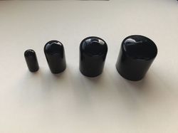Black Pipe End Cap