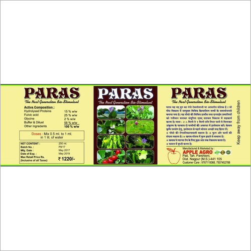 Paras Biostimulant - Application: Agriculture