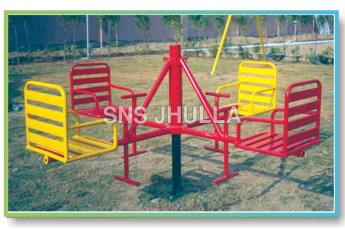 Merry Go Round For Garden Capacity: 4 Children Kilogram(Kg)