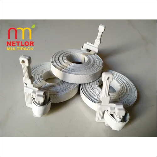 Black Pre Cut Strapping White