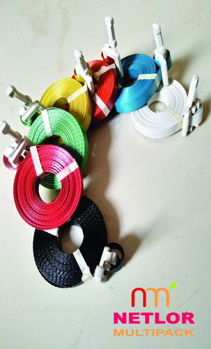 Pre Cut Poly Strapping - Polypropylene Material, 1/2'' x 17' Size, Black Color | High Strength Up to 300 lbs, Self-Contained & Convenient