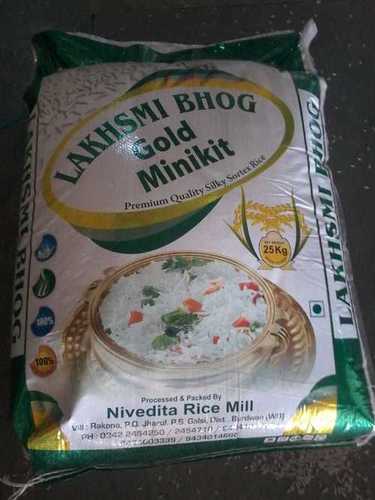 25kg Miniket Rice (Lakhsmi Bhog Gold Brand) Broken (%): 2%