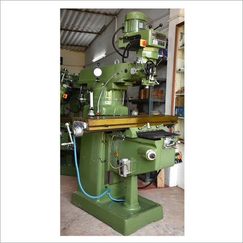 Green Vertical Turret Microcut Milling Machine