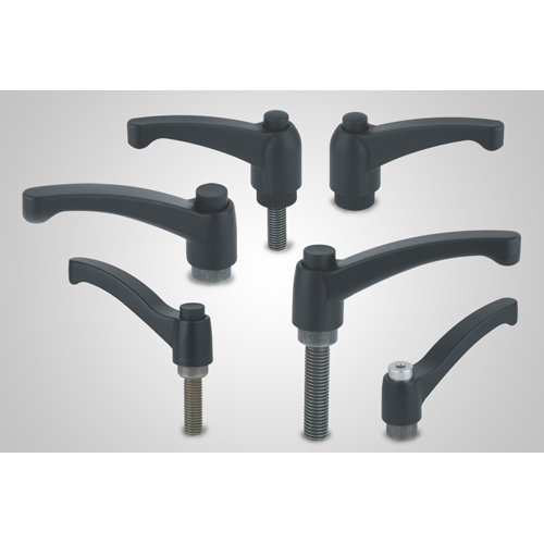 Adjustable Door Pull Handles - High Grade Raw Material , Black Finish with Various Sizes and Weights