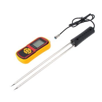 Grain Moisture Meter - Digital Display, Measuring Range 5%-30% for 8 Grain Types | Accurate Readings, Durable Design, Easy Operation, Fast Measurement, Portable