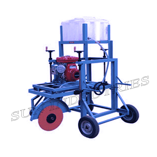 Curb Cutting Machine - RCC Blades, 1200mm x 800mm x 1000mm Dimensions, 10 Inch Wheels | High Durability, Low Maintenance, 150mm Cutting Depth, 15 Liters Water Tank