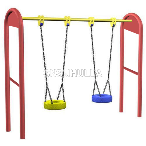 Double Post Tyre Swing Sns-006 Capacity: 2 Children T/Hr