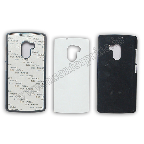 सफेद 2D लेनोवो K4 मोबाइल कवर