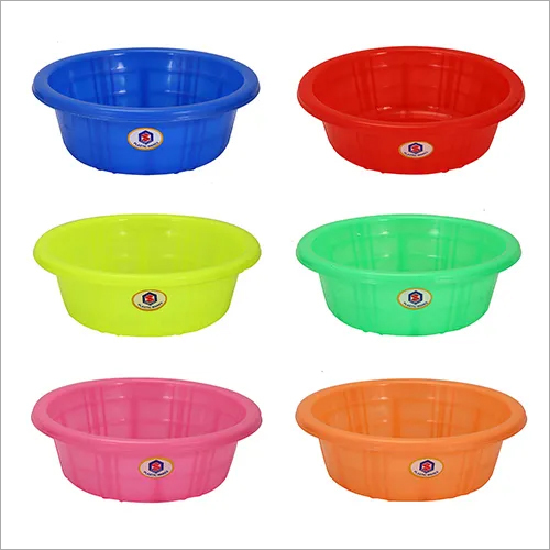 Blue Plastic Basin (7 Inch)