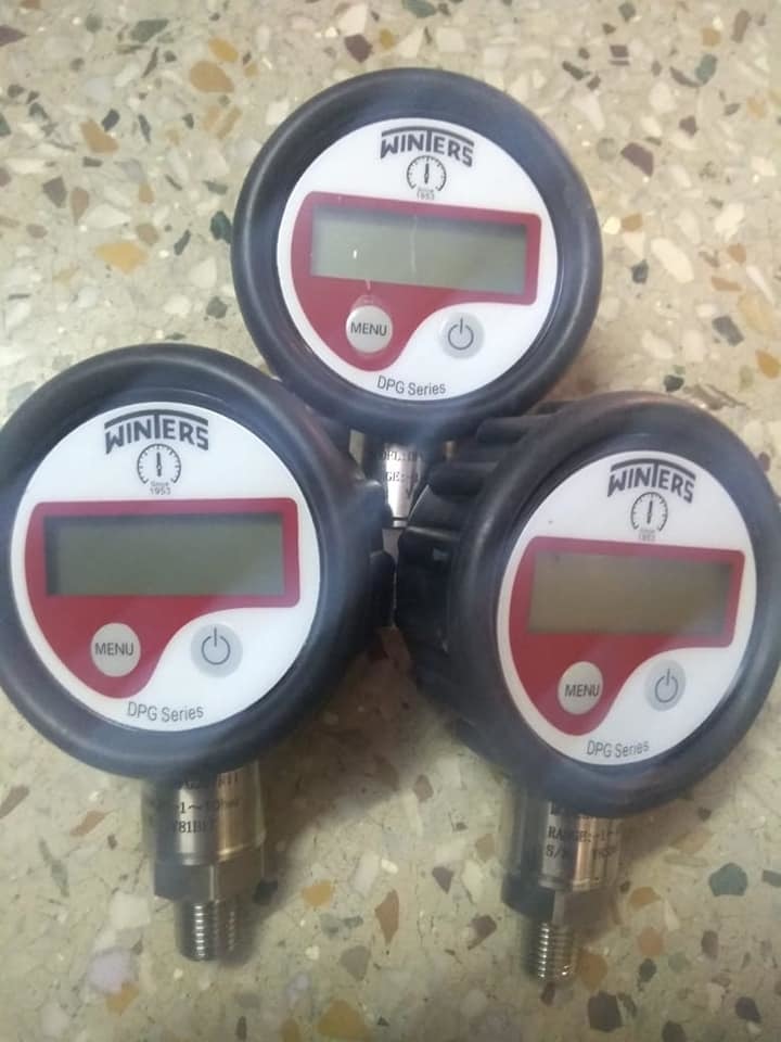 Winters Digital Pressure Gauge Model No Dpg205r11