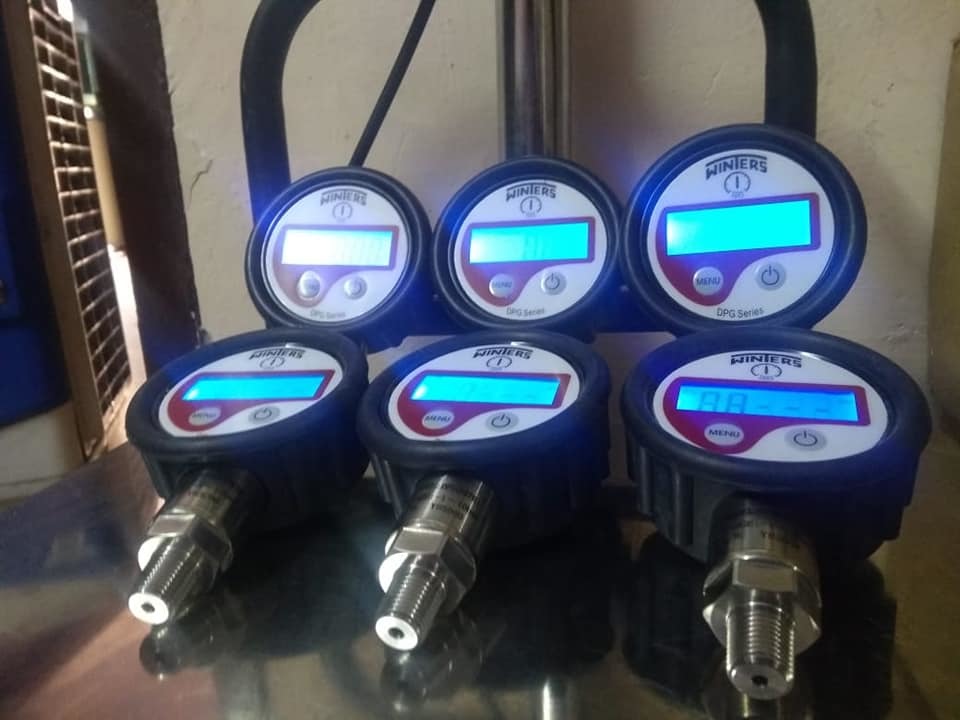 Winters Digital Pressure Gauge Model No Dpg205r11