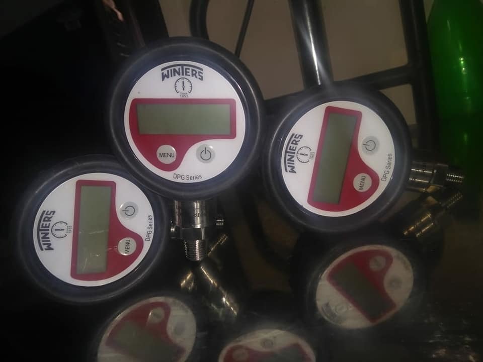 Winters Digital Pressure Gauge Model No Dpg220r11