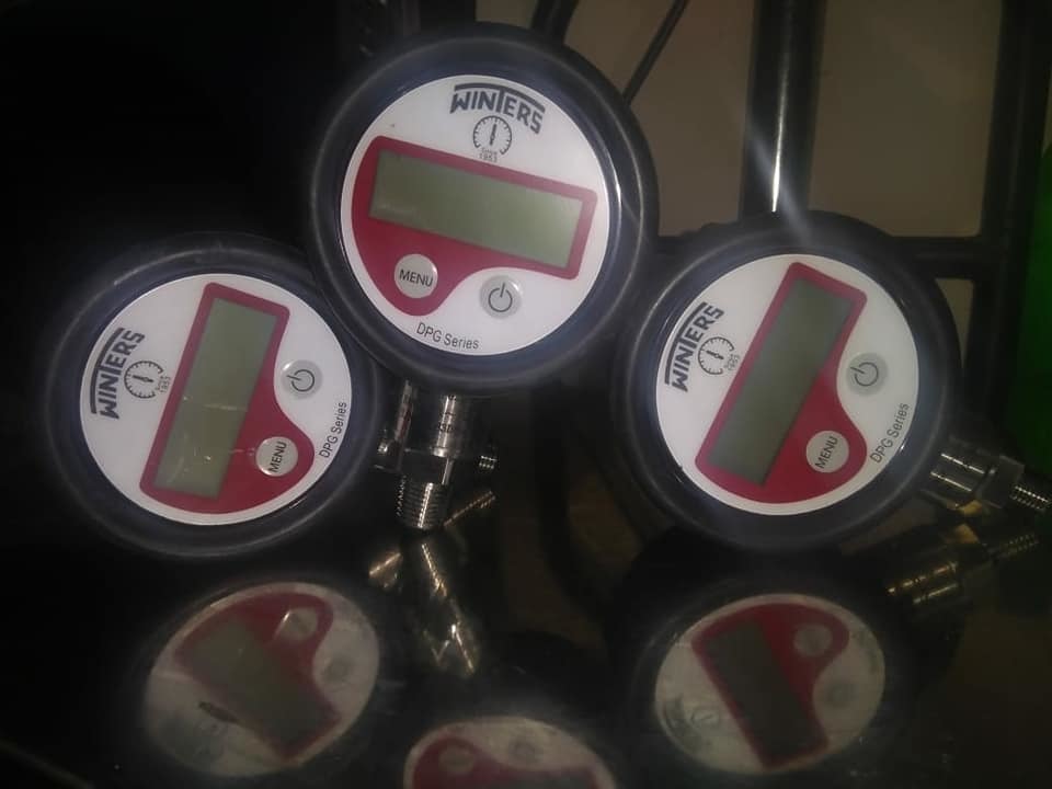 Winters Digital Pressure Gauge Model No Dpg222r11