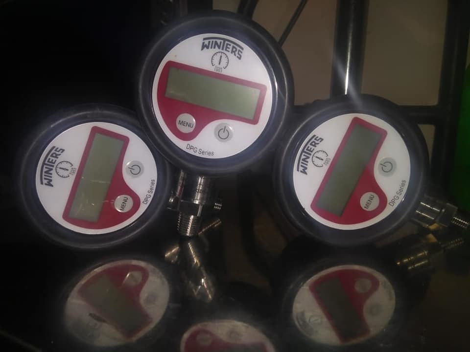 Winters Digital Pressure Gauge Model No Dpg223r11