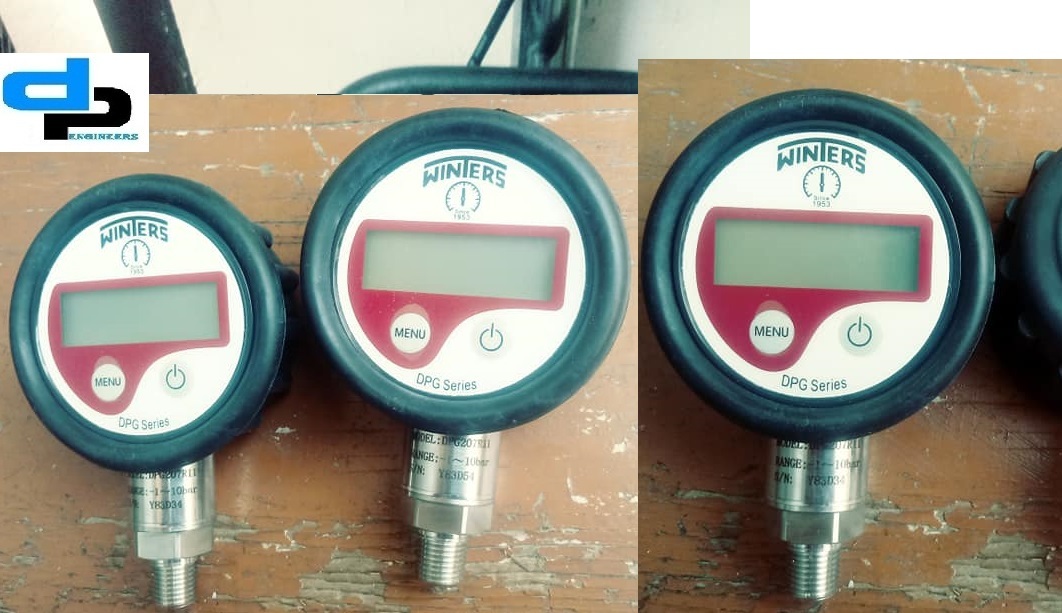 Winters Digital Pressure Gauge Model No Dpg205r11 Diameter: 63 Mm Nanometer (Nm)