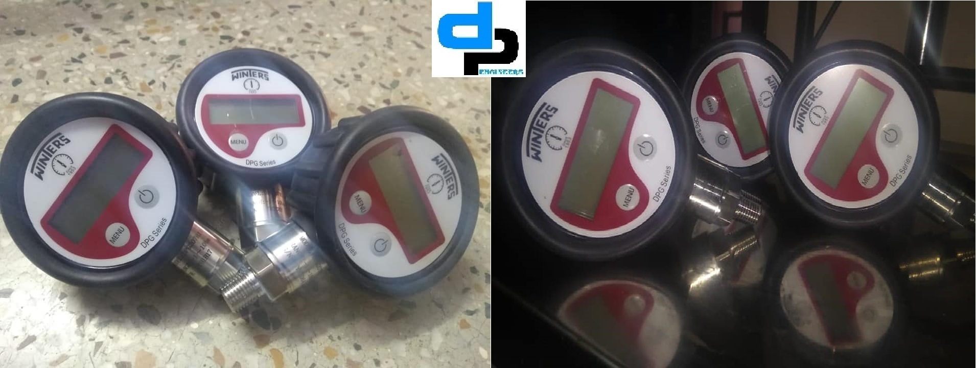 Winters Digital Pressure Gauge Model No Dpg205r11 Diameter: 63 Mm Nanometer (Nm)