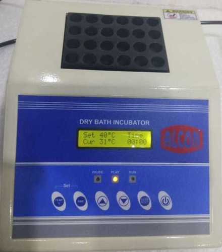 Blue And White Dry Bath Incubator