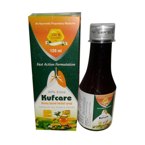 Kufcare Honey Based Herbal Syrup - Age Group: For Adults