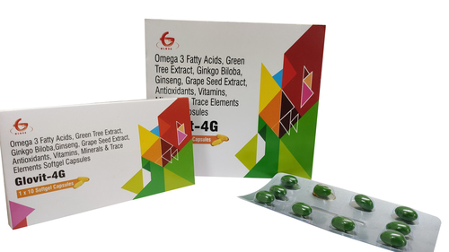 Glovit-4G Softgel Capsules Health Supplements