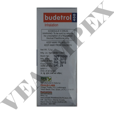 Budetrol 400 Mg General Medicines