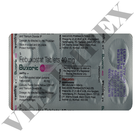 Febuxostat Tablets - Drug Type: General Medicines