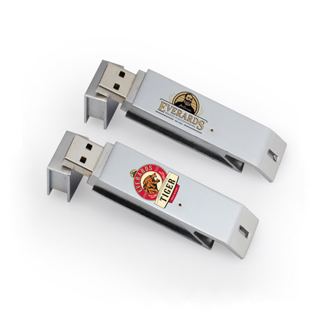 Rectangular Metal Finished Usb Flash Drive Size: 76 X 16 X 8mm