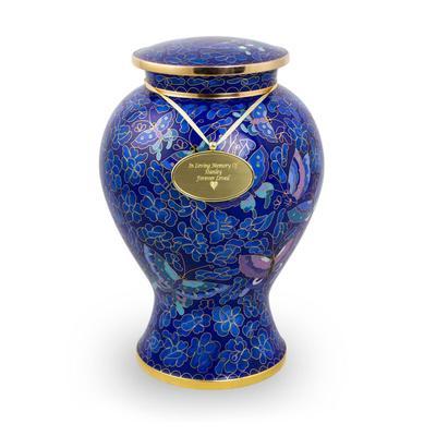 Cloisonne Cremation Urn