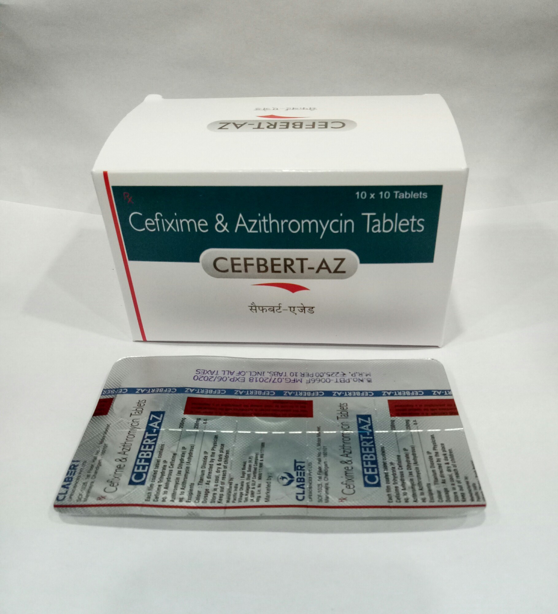 Cefixime & Azithromycin Tablets