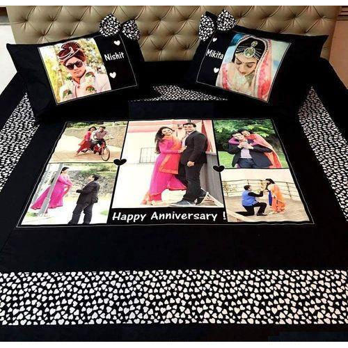 प्रोमोशनल प्रिंटेड बेड शीट