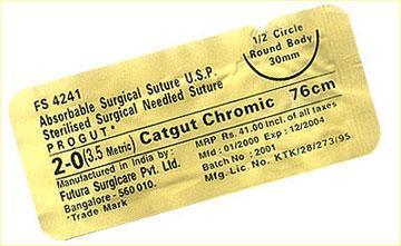 Progut Catgut Chromic & Plain