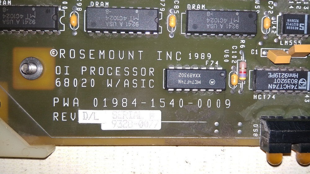 Rosemount Fisher Module