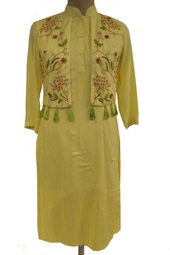 Ladies Designer Tunic Bust Size: 36 Inch (In)