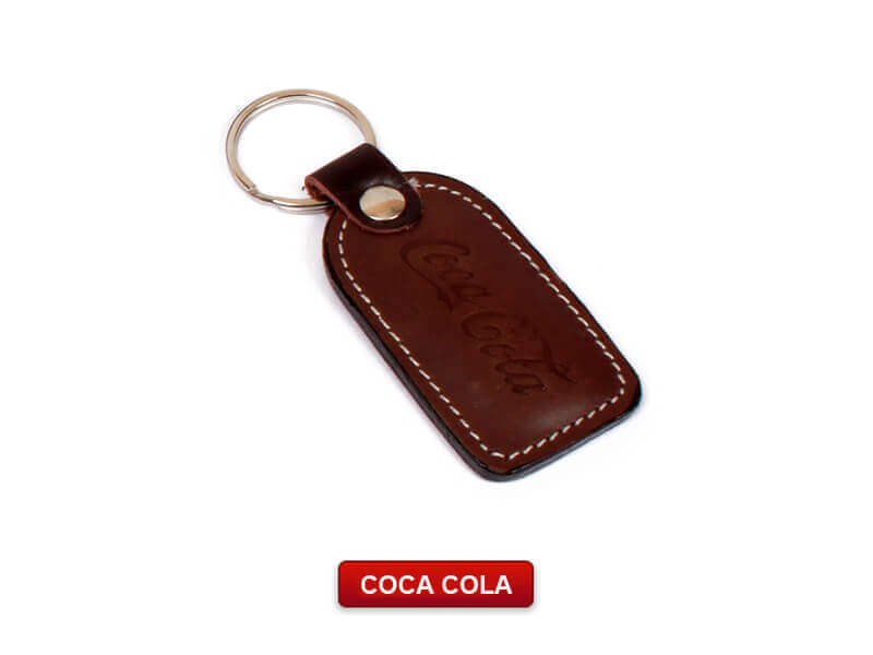 Brown & Black Key Ring