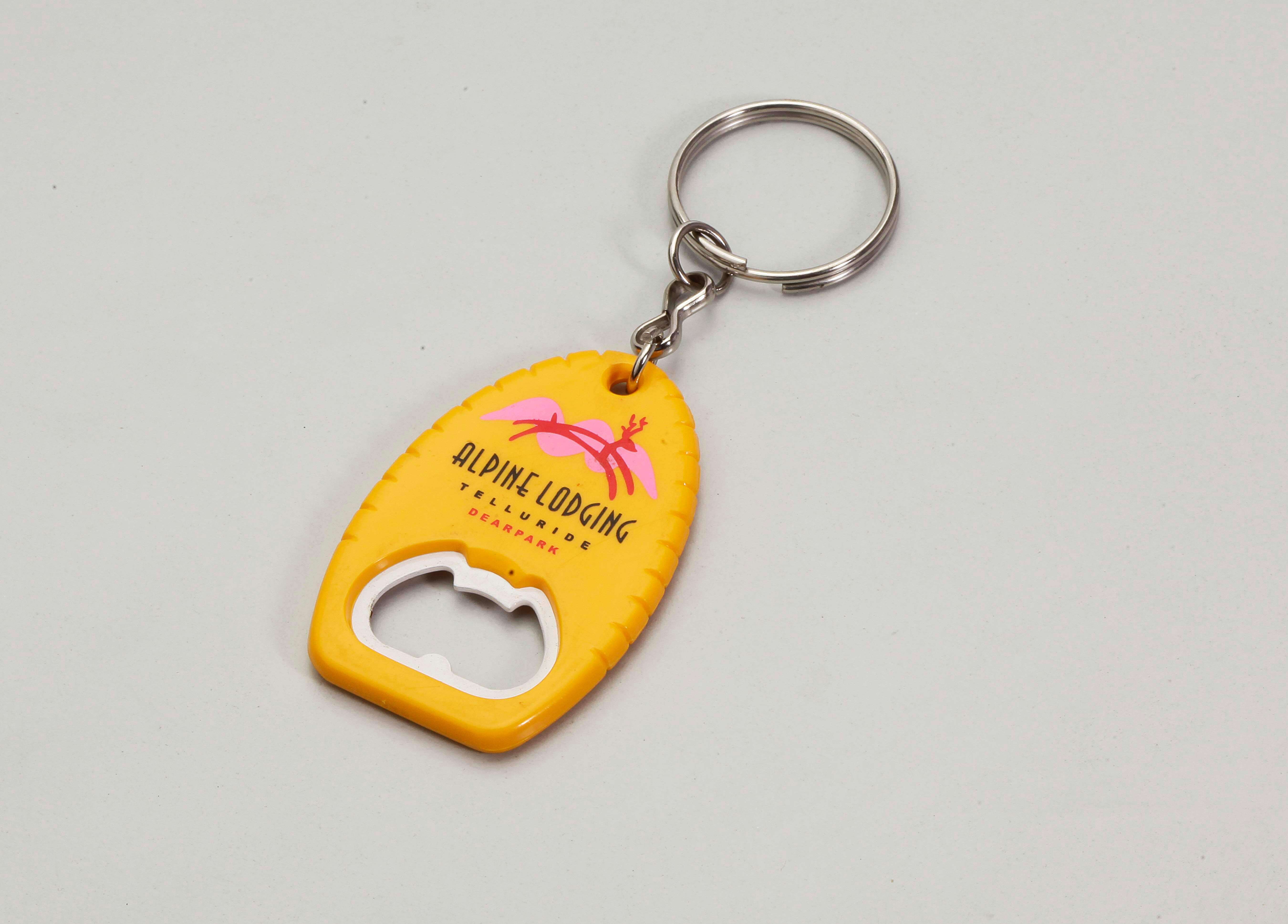 Yellow Key Ring