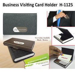 Black Modified Visiting Card Holder