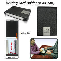 Black Modified Visiting Card Holder