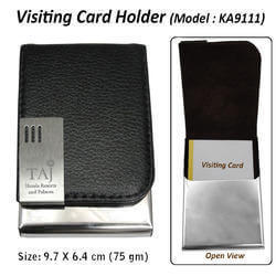 Black Modified Visiting Card Holder