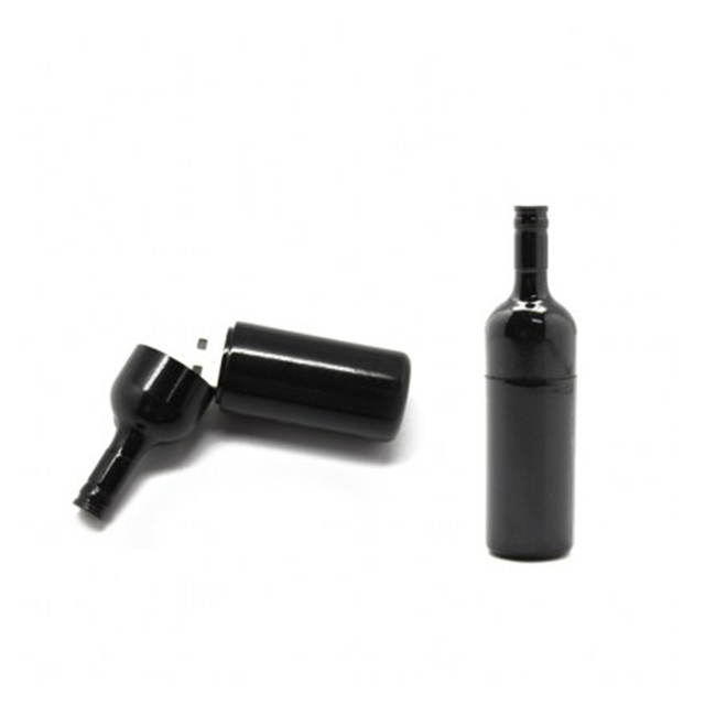 Bottle Shape Usb Flash Drive - Metal Finish 64mb To 64gb | Shock Resistance, Password Protection, Auto-run Function
