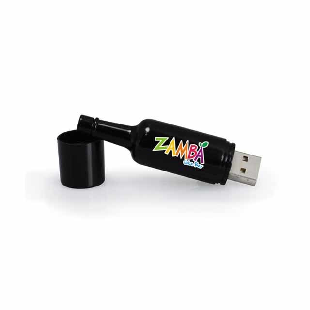 Bottle Shape Usb Flash Drive - Metal Finish 64mb To 64gb | Shock Resistance, Password Protection, Auto-run Function