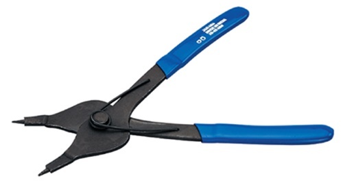 Circlip Plier with Spring Inside - 6 Inch (150 MM), Blue Handle, Durable Build, Secure Grip
