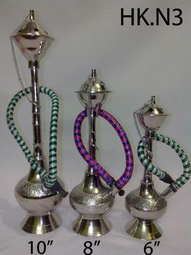 Silver Metal Hukka