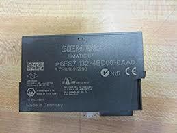 Siemens 1p 6es7 132-4bd00-0aa0 - Fiber Material | Used And Spare Component For Enhanced Performance