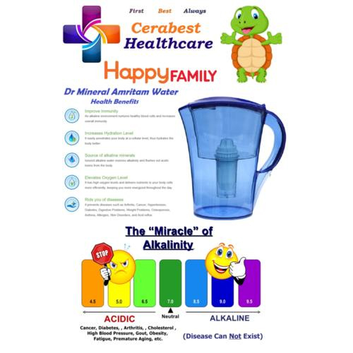 एंटीऑक्सीडेंट अल्कलाइन वाटर जुग