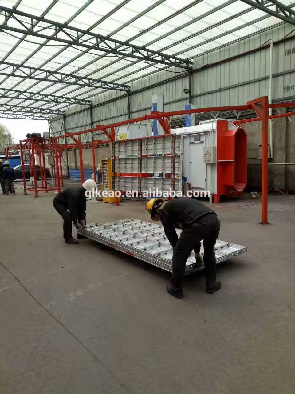 Automatic Aluminium Formwork Powder Coating Line