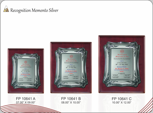 धातु की प्लेट मेमेंटो