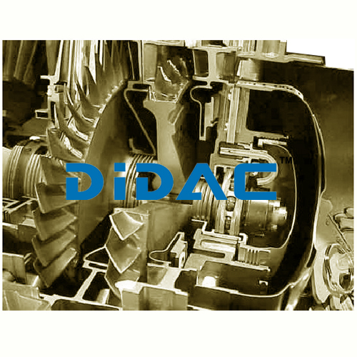 टर्बोशाफ्ट कटअवे इंजन