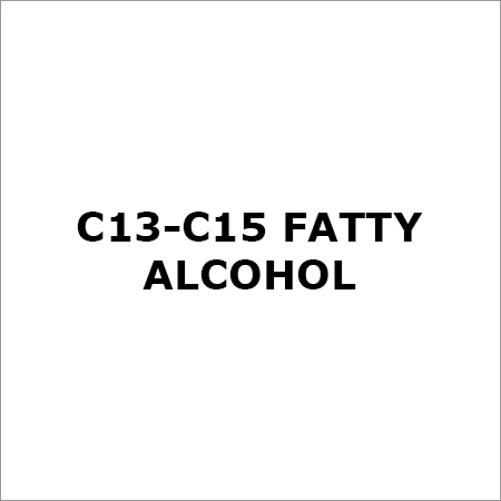 C13-C15 Fatty Alcohol Application: Industrial