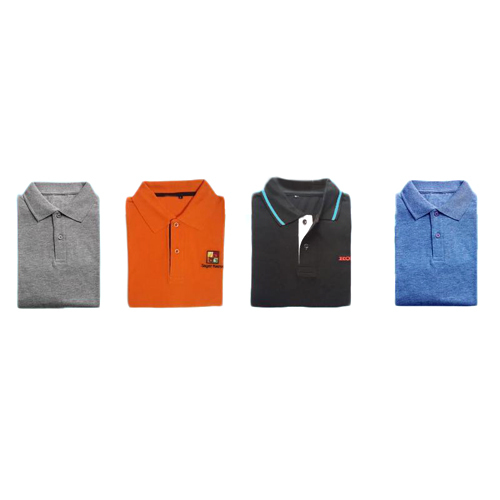 Promotional T-Shirt - Cotton, S/M/L/XL Sizes, Elegant Orange Color - Comfortable, Skin Friendly, Half Sleeves, Regular Fit